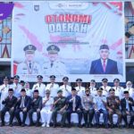 Pimpin Upacara Peringatan Hari Otonomi Daerah ke XXIX, Sekda Aprizal Hasyim Minta Semua Bersinergi Bangun Kota Palembang, Semua ASN Harus Tingkatkan Pelayanan Publik. Foto : viralsumsel.com /nto