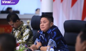 Gubernur Herman Deru dan Staf Ahli Menteri Bidang Investigasi Pertanian Kementan RI Gelar Rakor Percepatan Pelaksanaan Opla dan Cetak Sawah Baru di Sumsel. Foto : viralsumsel.com /win