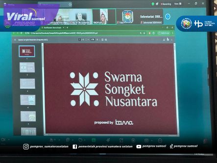 Pemprov Sumsel Siap All Out Sukseskan Pagelaran Perdana Swarna Songket Nusantara 2025. Foto : viralsumsel.com /win