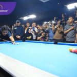Gubernur Herman Deru dan Wagub Cik Ujang Ikuti Pertandingan Eksibisi di Pembukaan Relung Billiard Challenge 2025 Kapolda Sumsel Cup. Foto : viralsumsel.com /win