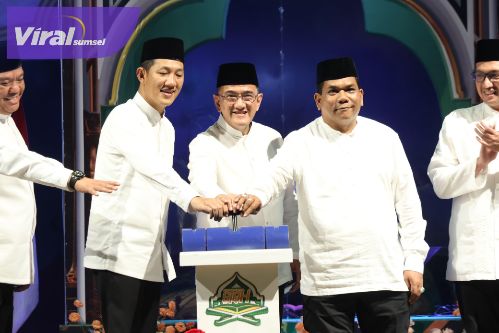 Tutup STQH Tingkat Provinsi Sumsel 2025, Sekda Sumsel Edward Candra Puji Kabupaten PALI Sukses Jadi Penyelenggara. Foto : viralsumsel.com /win