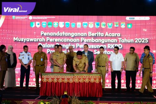 Ini 7 Program Prioritas Gubernur Herman Deru Dalam Pemerataan Kesejahteraan Rakyat di Sumsel. Foto : viralsumsel.com /win