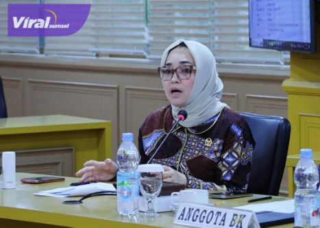 Hj. Eva Susanti Sampaikan Selamat kepada Pengurus HMI Palembang: Yakinkan Diri, Bulatkan Tekad, Majukan Negeri! Foto : viralsumsel.com /no
