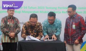 Tangkal Risiko Kerja, 45.000 Jiwa Terlindungi: Pemkab Muba dan BPJS Ketenagakerjaan Lindungi Pekerja Rentan Lewat Program PAKE KELAMBU. Foto : viralsumsel.com /win