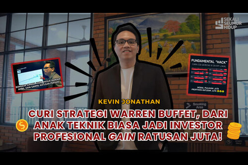 Membongkar Cara Orang Jadi Kaya : Kevin Ubah Haluan Dari Teknik Jadi Investor. Foto : viralsumsel.com