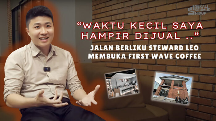 Hampir Dijual Sewaktu Kecil, Kini Steward Leo Buka First Wave Coffee. Foto: viralsumsel.com