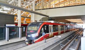 Lebih dari 113 Ribu Pengguna Manfaatkan LRT Jabodebek Selama Libur Wafat Yesus Kristus dan Paskah. Foto: viralsumsel.com