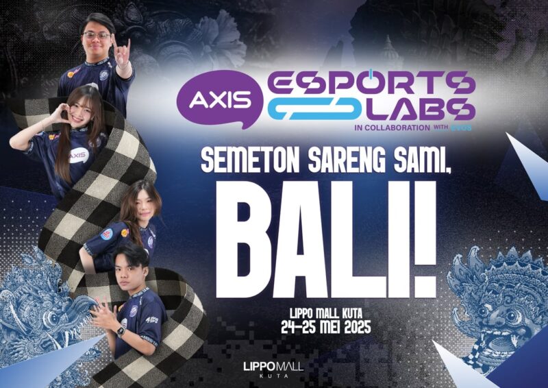 AXIS dan EVOS Sambangi Bali! Kolaborasi Seru Hadirkan Energi Positif untuk Komunitas Gamers Pulau Dewata. Foto: viralsumsel.com