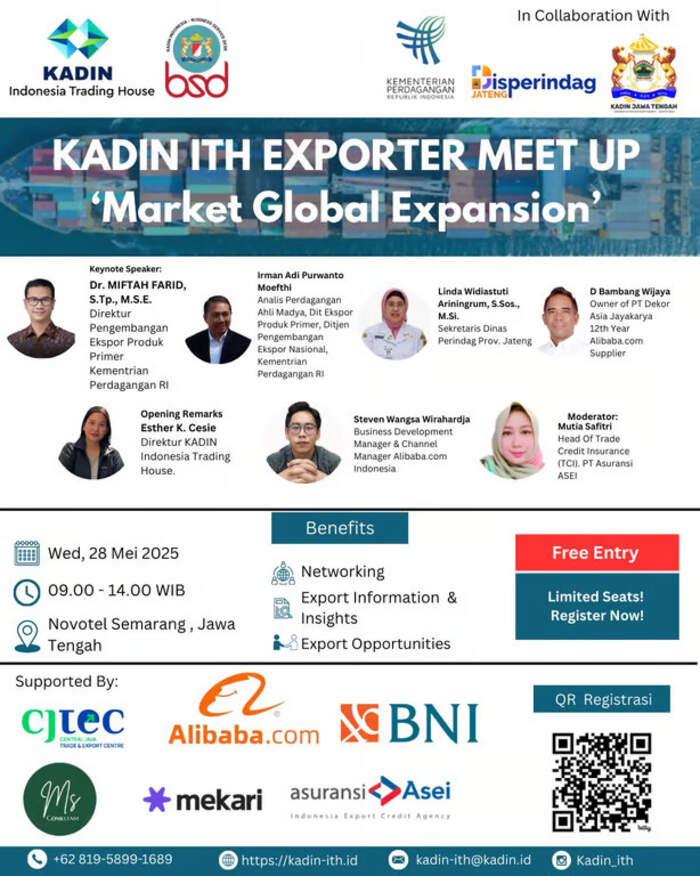 Exporter Meet Up 2025 Global Market Expansion. Foto: viralsumsel.com