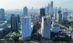 Pembangunan BSI Tower Jakarta Garapan PTPP Menjadi Ikon Arsitektur Islami di Jakarta. Foto: viralsumsel.com
