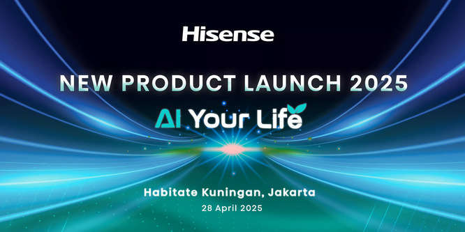 Hisense Usung Line-Up Produk 2025, Aplikasikan AI ke Era Baru Lewat AI Your Life. Foto: viralsumsel.com
