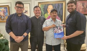 IFSR Serahkan Buku Strategi MBG kepada Menteri PPN/Kepala Bappenas RI: Upaya Perkuat Komitmen Menuju Generasi Emas 2045. Foto : viralsumsel.com
