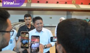 Gubernur Herman Deru Melobi Pimpinan Lion Group Agar Segera Buka Rute Penerbangan Internasional. Foto : viralsumsel.com /win