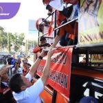 Sekda Sumsel Edward Candra Dialog dan Serap Aspirasi Buruh Sumsel pada Peringatan MayDay 2025. Foto : viralsumsel.com /win