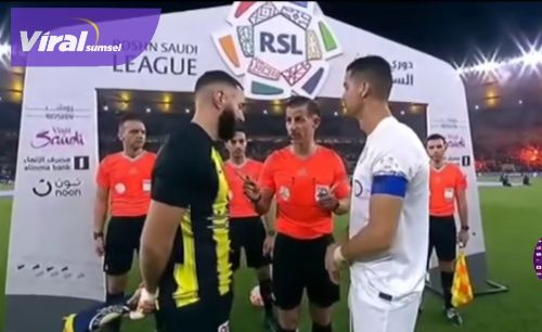 Ronaldo vs Benzema: Dari Rekan Setim Jadi Rival Sengit di Padang Gurun Arab. Foto : ist