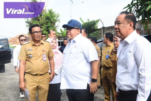 Pemprov Sumsel- Kementerian PKP RI Sinergi Revitalisasi Rusunawa Pekerja Palembang. Foto : viralsumsel.com /win