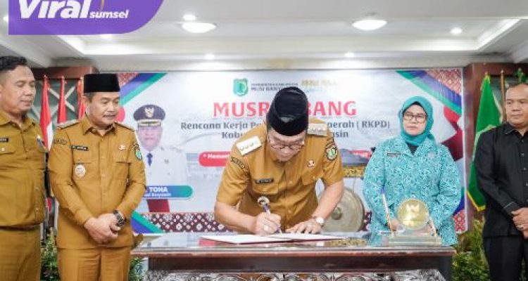 Bupati Toha Buka Musrenbang RKPD Tahun 2026. Foto : viralsumsel.com /dev