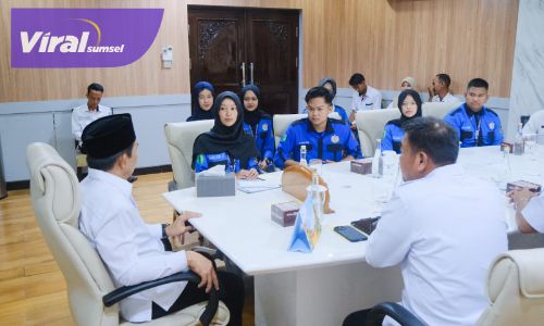 Rohman Terima Audiensi Forum Osis Muba, Dukung Penuh Kegiatan Edukatif dan Inspiratif  Organisasi Pelajar. Foto : viralsumsel.com /dev