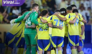 Tanpa Gol Ronaldo, Al Nassr Tumbang di Kandang: Benzema dan Aouar Jadi Pahlawan Al Ittihad. Foto : igalnassr