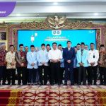 pelantikan Dewan Perwakilan Wilayah Badan Komunikasi Pemuda Remaja Masjid (DPW BKPRMI) Sumsel masa bakti 2025-2030 di Rumah Dinas Gubernur Griya Agung Palembang, Kamis (8/5/2025). Foto : viralsumsel.com /win