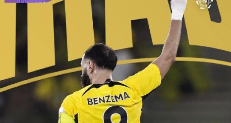 BENZEMA BORONG DUA GOL, AL ITTIHAD PERKASA DI KANDANG, Kokoh di Puncak! Foto : igaliitihad