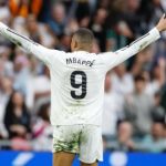 Striker Real Madrid Kylian Mbappé selebrasi usai cetal gol ke gawang Barcelona. Foto : igmbape
