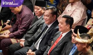 Hadir di Hari Jadi Provinsi Sumsel, Bupati H M Toha Siap Bersinergi Wujudkan Sumsel Maju Terus untuk Semua. Foto : viralsumsel.com /dev