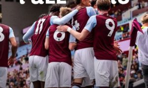 Aston Villa Kunci Kemenangan Penting Atas Tottenham, Kans Liga Champions Makin Terbuka. Foto : igastonvilla
