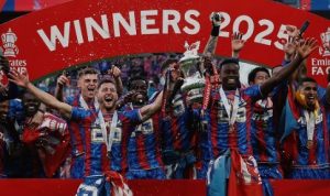Crystal Palace Taklukkan Manchester City 1-0, Juara FA Cup 2025! Foto : ig