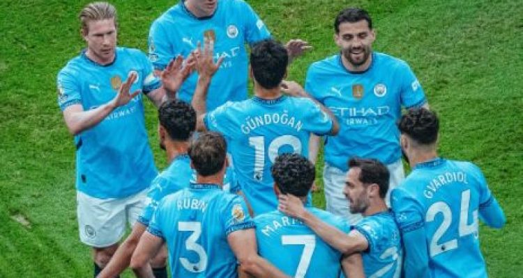 Manchester City Tundukkan Bournemouth 3-1, Bertengger di Peringkat Ketiga Klasemen Premier League. Foto : igcity