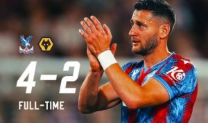 Crystal Palace Hajar Wolves 4-2, Nketiah Bersinar di Selhurst Park. Foto : ig