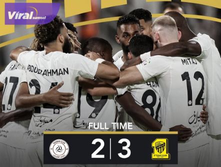 Tanpa Benzema, Al Ittihad Bungkam Al Shabab Lewat Duel Panas 5 Gol! Foto : igaliitihad