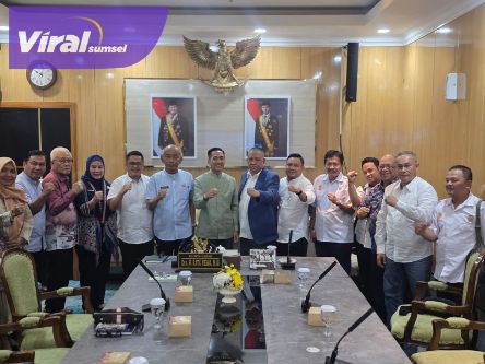 Anton Nurdin Sampaikan Rencana Pelantikan KONI, Kondisi Sekretariat dan Target Porprov pada Ratu Dewa. Foto : viralsumsel.com /nto