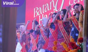 Khalid Cek Bagus & Natasya Cek Ayu 2025 Duta Budaya Palembang. Foto : viralsumsel.com /ril