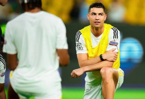 Ronaldo Masih Haus Gol! Sepatu Emas Saudi League Tinggal Selangkah Lagi. Foto : igalnassr