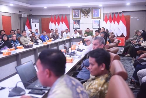 Gubernur Herman Deru Tegaskan Komitmen Sumsel Dukung Ketahanan Pangan Lewat Cetak Sawah. Foto : viralsumsel.com /win