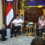 Gubernur Sumsel Herman Deru dan Rektor UNSRI Bahas Kerja Sama Kelembagaan dan Transportasi Mahasiswa. Foto : viralsumsel.com /win
