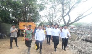 Menteri LH Apresiasi Langkah Strategis Pemprov Sumsel dan Pemkot Palembang Tangani Sampah di TPA Sukawinatan. Foto : viralsumsel.com /win
