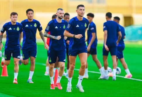 Ronaldo Diprediksi Starter, Al Nassr Siap Bungkam Al Fateh di Laga Penutup Saudi Pro League. Foto : igalnnsr