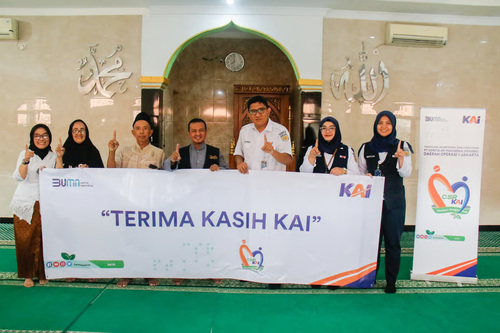 KAI Daop 1 Jakarta Salurkan Bantuan TJSL Lebih dari Rp900 Juta hingga Mei 2025. Foto: viralsumsel.com