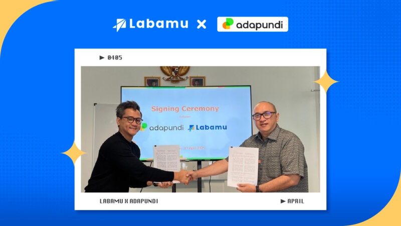 Labamu dan Adapundi Luncurkan Solusi Pembiayaan Terintegrasi untuk Merchant Aktif Labamu. Foto: viralsumsel.com