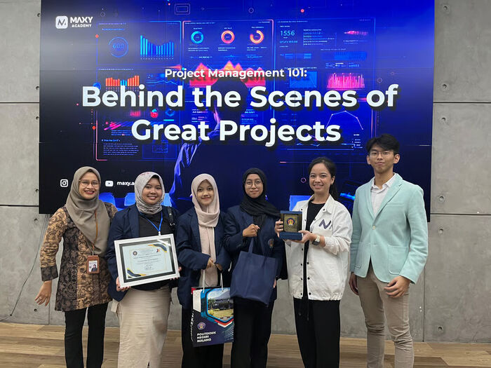 MAXY Academy Sambut Mahasiswa Polinema dalam Industry Exposure Day: Siapkan Talenta Digital Siap Kerja. Foto: viralsumsel.com