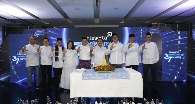 Maknai 37 Tahun Berkarya, Lintasarta Perkuat Peran sebagai AI Factory dan Pemimpin Transformasi Digital Indonesia. Foto: viralsumsel.com