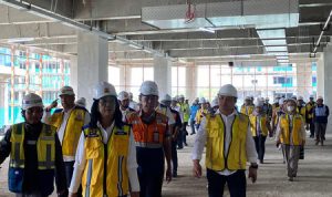 Pembangunan Gedung Wing 2 Kementerian PUPR di IKN. Foto : viralsumsel.com