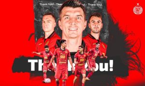Persija Jakarta Lepas 7 Pemain, Pertama Marko Simic. Foto : lib