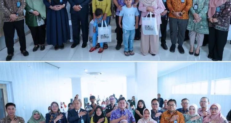 RSUD Siti Fatimah Gelar Khitanan Massal Sambut HUT ke-79 Sumsel, Targetkan 79 Anak Usia Dini. Foto : viralsumsel.com /win