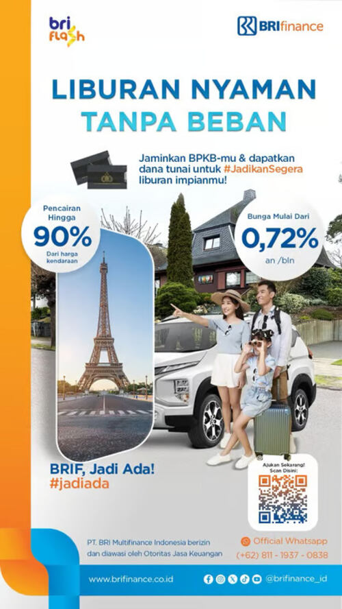 Tetap Tenang Urus Keuangan bersama Solusi Cerdas BRI Finance. Foto: viralsumsel.com