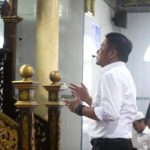 Gubernur Sumsel Herman Deru Puji Kebersihan Masjid Al-Ikmal Bukit Kecil Palembang. Foto : viralsumsel.com /win