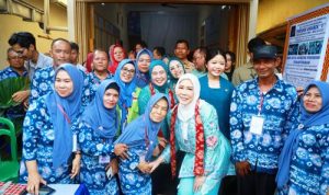 Ketua TP PKK Sumsel Feby Deru Tekankan Peran Strategis Posyandu dalam Mendukung Pembangunan Daerah. Foto : viralsumsel.com /win