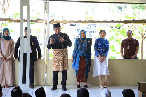 Gubernur Herman Deru Apresiasi Inovasi Rumah PASTI Polres Lahat. Foto : viralsumsel.com /win